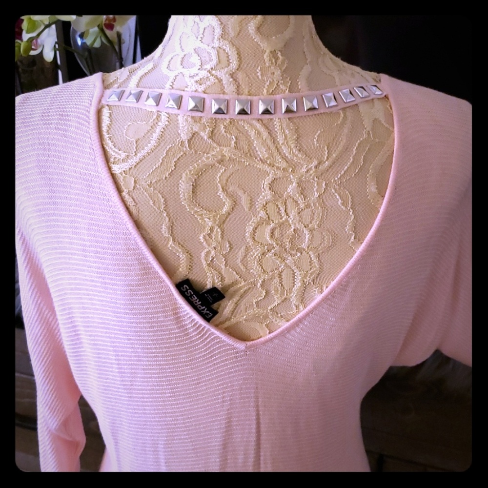 Pink Express Sweater